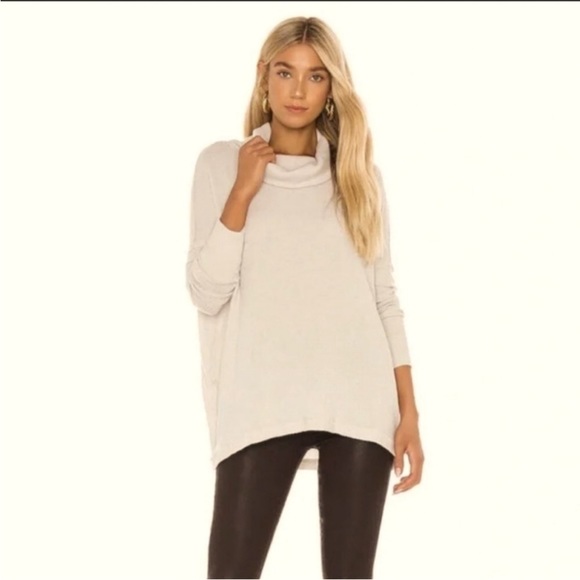 Free People Tops - 41) NWT Free People Juicy Long Sleeve Top in Stone Cold